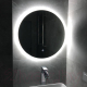 Миниатюра изображения товара Зеркало Пекам Ring Fly 60x60 / ringFly-60x60s (с подсветкой и сенсором на прикосновение)