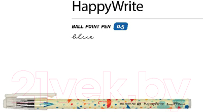 Ручка шариковая Bruno Visconti HappyWrite. Зонтики / 20-0215/27 (0.5мм)