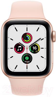 Умные часы Apple Watch SE 40mm / MYDN2 (алюминий золотистый/розовый песок)