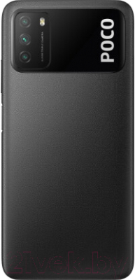 Смартфон Xiaomi Poco M3 4GB/128GB (черный)