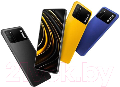 Смартфон Xiaomi Poco M3 4GB/64GB (черный)