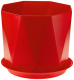 Миниатюра изображения товара Вазон Idea Призма М3139 (красный)