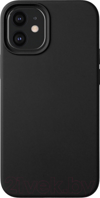 Чехол-накладка Deppa Liquid Silicone Pad для iPhone 12 Mini / 87706 (черный)