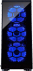 Миниатюра изображения товара Корпус для компьютера Inter-Tech CXC2 Blue Midi ATX (без БП)