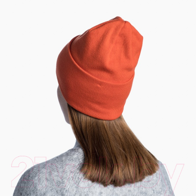 Шапка Buff Knitted Hat Niels Tangerine (126457.202.10.00)