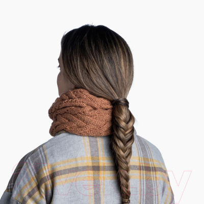 Бафф Buff Knitted & Fleece Neckwarmer Caryn Rosewood (123518.341.10.00)