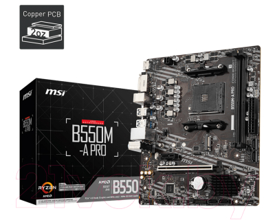 Материнская плата MSI B550M-A Pro