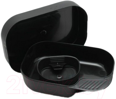 Набор пластиковой посуды Wildo Camp-A-Box Basic / W30261 (черный)