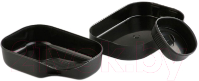 Набор пластиковой посуды Wildo Camp-A-Box Basic / W30261 (черный)