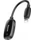 Миниатюра изображения товара Адаптер Baseus Lightning - 2xLightning + AUX 3.5мм / CALL51-01 (черный)