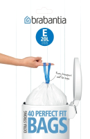 

Пакеты для мусора Brabantia, PerfectFit E 20л / 362002