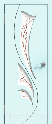 

Дверь межкомнатная Юни Двери, Эмаль ПО 04 90x200