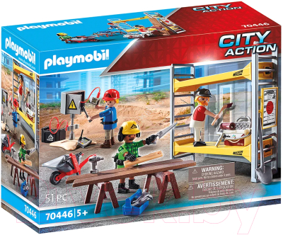 

Конструктор Playmobil, Строительная площадка / 70446
