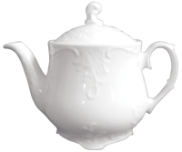 Заварочный чайник Cmielow i Chodziez Rococo / 0002-0035662 (белый) - 