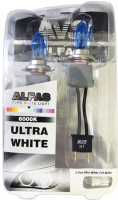 Комплект автомобильных ламп AVS Alfas Pure-White / A07245S - 