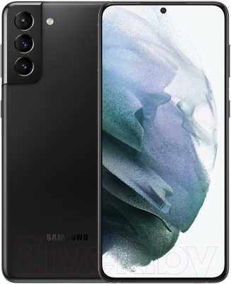Смартфон Samsung Galaxy S21+ 128GB / SM-G996BZKDSER (черный фантом)