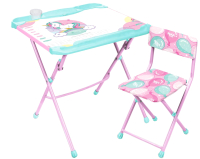 Комплект мебели с детским столом Ника Единорог / КНД5-М/1 - 