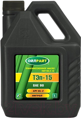 Трансмиссионное масло Oil Right Нигрол / 2553 (3л)