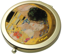 Зеркало карманное Goebel Artis Orbis Gustav Klimt Поцелуй / 67-060-41-1 - 