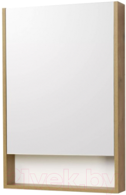 Шкаф с зеркалом для ванной Акватон Сканди 55 (1A252102SDZ90)