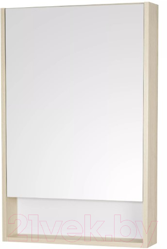 Шкаф с зеркалом для ванной Акватон Сканди 55