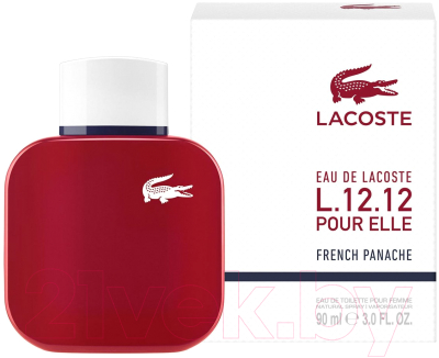 Туалетная вода Lacoste L.12.12 Pour Elle French Panache for Women (90мл)