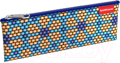 Пенал Erich Krause Blue&Orange Beads / 52456