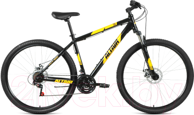 Велосипед Forward Altair 29 D 2021 / RBKT1M69Q011 (21, черный/желтый)