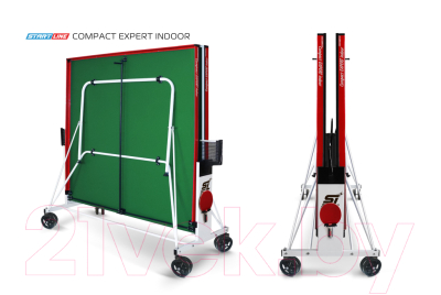 Теннисный стол Start Line Compact Expert Indoor (зеленый)