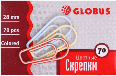 

Скрепки No Brand, Globus / С28-70П