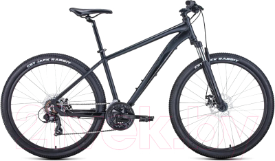 Велосипед Forward Apache 27.5 2.2 Disc 2021 / RBKW1M37G028 (19, черный)