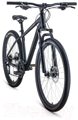 Велосипед Forward Apache 27.5 2.2 Disc 2021 / RBKW1M37G028 (19, черный)