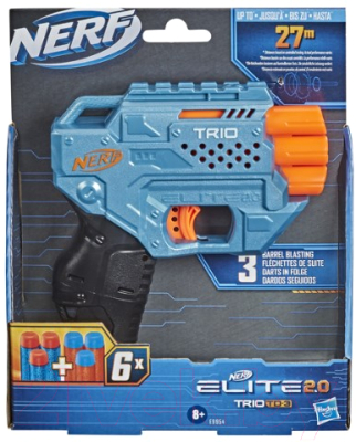 Бластер игрушечный Hasbro Nerf E2.0. Трио / E9954