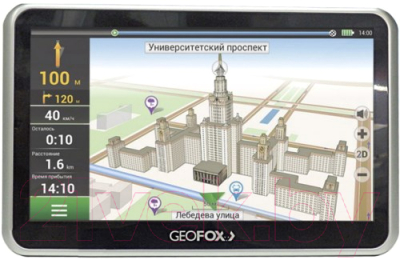 GPS навигатор Geofox 702