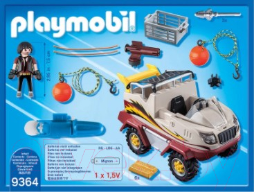 Конструктор Playmobil Грузовик-амфибия / 9364
