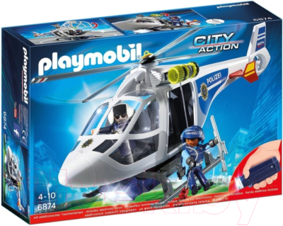 

Конструктор Playmobil, Полицейский вертолет / 6921