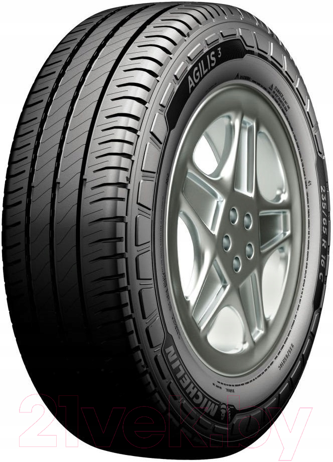 Летняя шина Michelin Agilis 3 195/65R16C 104/102R