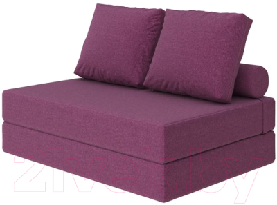 Бескаркасный диван Proson Pad Cozy Savana 140x200 (фиолетовый)