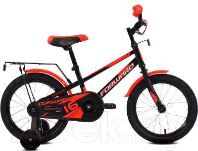 Детский велосипед Forward Meteor 16 2021 / 1BKW1K1C1020