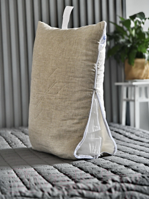 Подушка для сна Andreas Roti Премиум Лен / ПСПЛ50х70.2282 (50x70, натуральный)