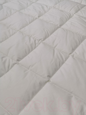 Одеяло Andreas Roti Овечья шерсть Хлопок / ОС020302.2534 (175x205, белый/клетка)