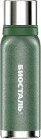 Термос для напитков Биосталь Охота NBA-1200G (1.2л, зеленый) - 