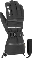 Перчатки лыжные Reusch Isidro GTX / 4901319-7701 (р-р 8.5, Black/White) - 