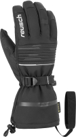 Перчатки лыжные Reusch Isidro GTX / 4901319-7701 (р-р 10.5, Black/White) - 