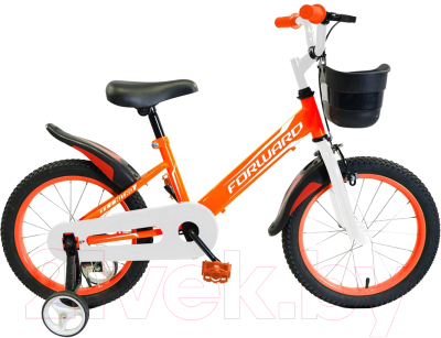 Детский велосипед Forward Nitro 16 2021 / 1BKW1K1C1041 (оранжевый)