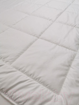 Одеяло Andreas Roti Лебяжий пух Микрофибра Opt White / ОС010101.0073 (140x205, белый/клетка)