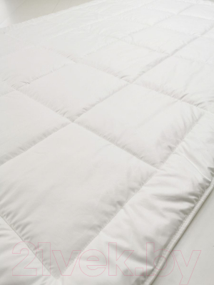 Одеяло Andreas Roti Лебяжий пух Микрофибра Opt White / ОС020101.0059 (175x205, белый/клетка)