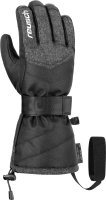 Перчатки лыжные Reusch Baseplate R-Tex XT / 6004272-7766 (р-р 8, Black/Black Melange/Silver) - 