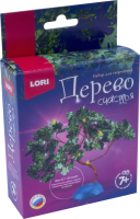 

Набор для творчества Lori, Дерево счастья. Плетение из бисера и пайеток Бонсай / Дер-021