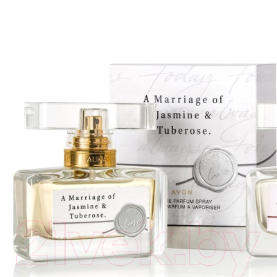 Парфюмерная вода Avon Marriage of Jasmine & Tuberose (30мл)